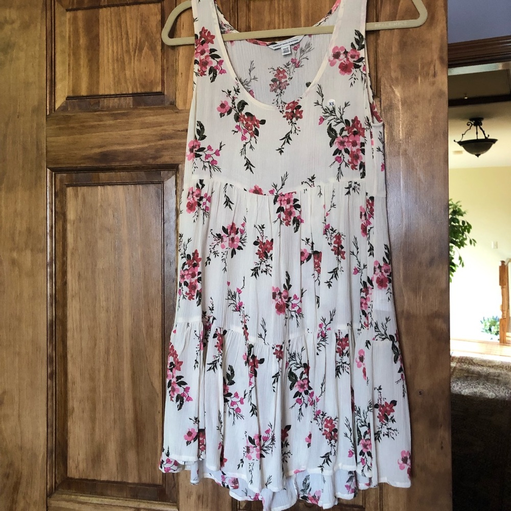 Flower loose American eagle dress
